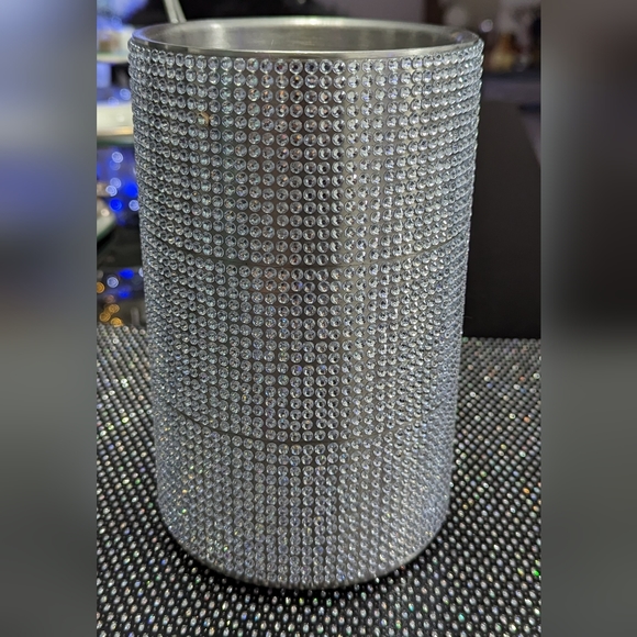Beautiful Rhinestone Studded Wine Chiller - Picture 2 of 3